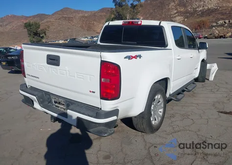 2022 Chevrolet Colorado 4Wd Short Box Lt из США, поврежденный, VIN 1GCGTCEN4N1302341